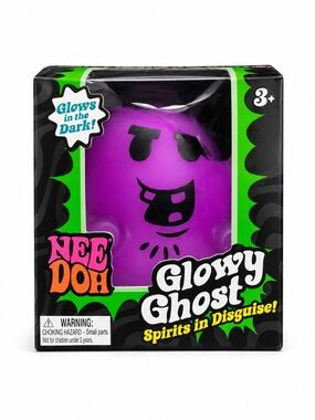 Schylling NeeDoh Glowy Ghost Toy NEW